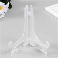 Подставка д/тарелок d18-20см Juan, прозрачная, 17.5см 32357