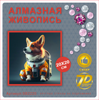 Алмазная мозаика 20*20см SB2220 111370