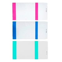 Обложка ПВХ 270х550мм, 100мкм, д/учебников с цветным клапаном, универсальная, МИКС 120396