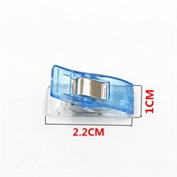 Зажимы д/кроя, 2,2*1см цвет микс н-р 5шт 125358