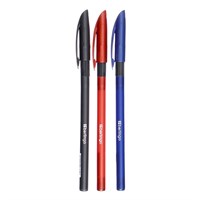 Ручка шариковая 0.7мм, Berlingo Metallic Pro, стержень синий 1шт 125591