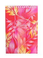 Блокнот А5, 60л в клетку, на гребне 