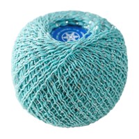 Снежинка сверкающая 25гр Киров 92% хлопок 8% люрекс 195м, цв. светлый айсберг 125910