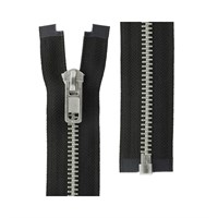Молния металл ZIP 8N однозамковая 60см Тип8 разъёмная 