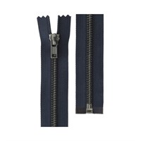Молния металл ZIP 5B однозамковая 50см Тип5 разъёмная 