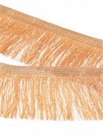 Бахрома одинарная, 6,5см, 1м, цв золотой 126137