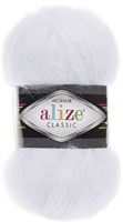 Пряжа Alize Mohair Classic 51% акрил/25% мохер/24% шерсть 100г/200м/ № 55 126288