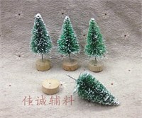 Елка снежная на подставке 3,5см, зеленый 126480