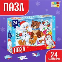 Пазл «Праздник у зверят», 24 элемента 126555