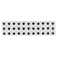 Глазки на клеевой основе 10мм, н-р 33шт  8135