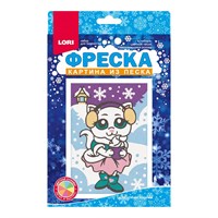 Фреска. Картина из песка 