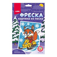 Фреска. Картина из песка 