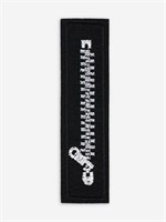 Термоаппликация «Молния», 10*2.5см, чёрная, белая 126849