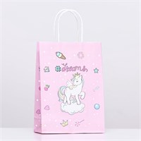 Пакет подарочный крафт «Мечты», 18*8*25см 126996