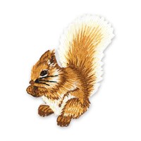 Термоаппликация №15/5 Белочка 6,3*3,7см 127115