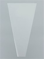 Пакет д/цветов, конус, 5*20*35см, прозрачный 127286