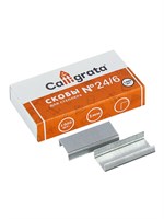 Скобы металлические №24/6, Calligrata, д/степлера, 1000шт 127654