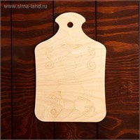 Доска д/выжигания «Самовар с матрёшкой» 103733