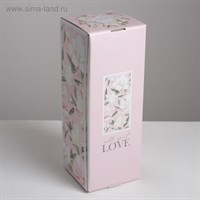 Коробка складная With love, 12 х 33,6 х 12 см
