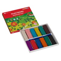 Н-р пластилина Цветик 12цв  10048