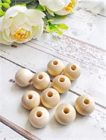 Бусины дерево 14 мм 15шт  102337
