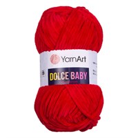 Пряжа YarnArt Dolce Baby 100% микро-полиэстер, 50гр №748 Красный 117569