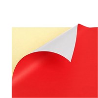 Бумага А4, 80г/м², самоклеящаяся, флуоресцентная, красная 1 лист 128301