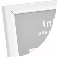 Фоторамка А3 interior kubik 29,7*42см с пластиком цв белый 128531