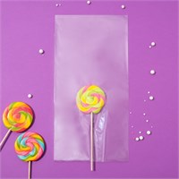 Пакет фасовочный БОПП, прозрачный, 15*30см, 25мкм, н-р 10шт 128581