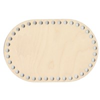 основа под корзинку д/пряжи овал 25*15см  28927