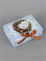 Коробка подарочная, самосборная двухсторонняя «С Новым годом!», 16.5*12*5см 128916
