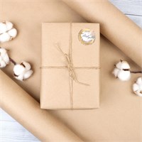 Бумага упаковочная крафт, д/обёртки и упаковки, 840мм*40м 128937