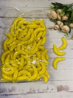 Искусственные мини-бананы уп.100шт