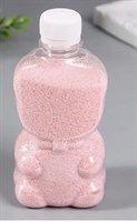 Песок цветной в бутылках "Розовый" 500 гр