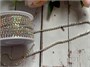 Стразы прозрачные белые на серебряной цепи 2 мм 23470