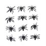 Паук декор 3,7*6 см резиновый, чёрный, набор 12 шт - фото 10505