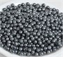 Бусины пластик 6мм 10гр Цв.черный металлик 23515 - фото 10538