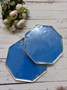 Н-р одноразовых тарелок 10шт, размер 18,3 см, цвет синий - фото 11193