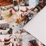 Бумага упаковочная глянцевая "Сказочное рождество", 70*100см, 1л - фото 13196