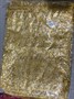 Мешочек подарочный органза "Снежинки" 45*35 см, Золото - фото 15019