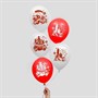 н-р шаров воздушных Новый год 5шт  - фото 15131