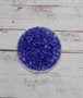 Бисер Китай стеклярус,цвет: синий бензиновый 30гр. - фото 15688