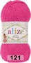 Пряжа Alize Diva Baby 100% микрофибра 100гр, цв.121 Розовый 105005 - фото 16449