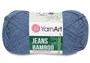 Пряжа YarnArt Jeans Bamboo 50% бамбук/50% акрил 50г, Цв.124 Джинс 106197 - фото 18016