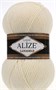 Пряжа Alize lanagold classic 51% акрил/49% шерсть 100гр №01 Кремовый 106300 - фото 18085