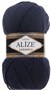 Пряжа Alize lanagold classic 51% акрил/49% шерсть 100гр №58 Т.синий - фото 18126