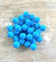Бусины пластик 10мм 20гр пастель цвет голубой - фото 18719