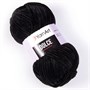 Пряжа "Dolce" 100% микрополиэстер 120м/100гр №742 черный 106963 - фото 18849