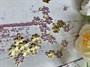 Подвеска Цветок эмаль цв. сиреневый/золото - фото 19422
