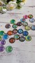 Кабошоны д/скрапа цветные круг 20мм 1шт "мандала" - фото 20247